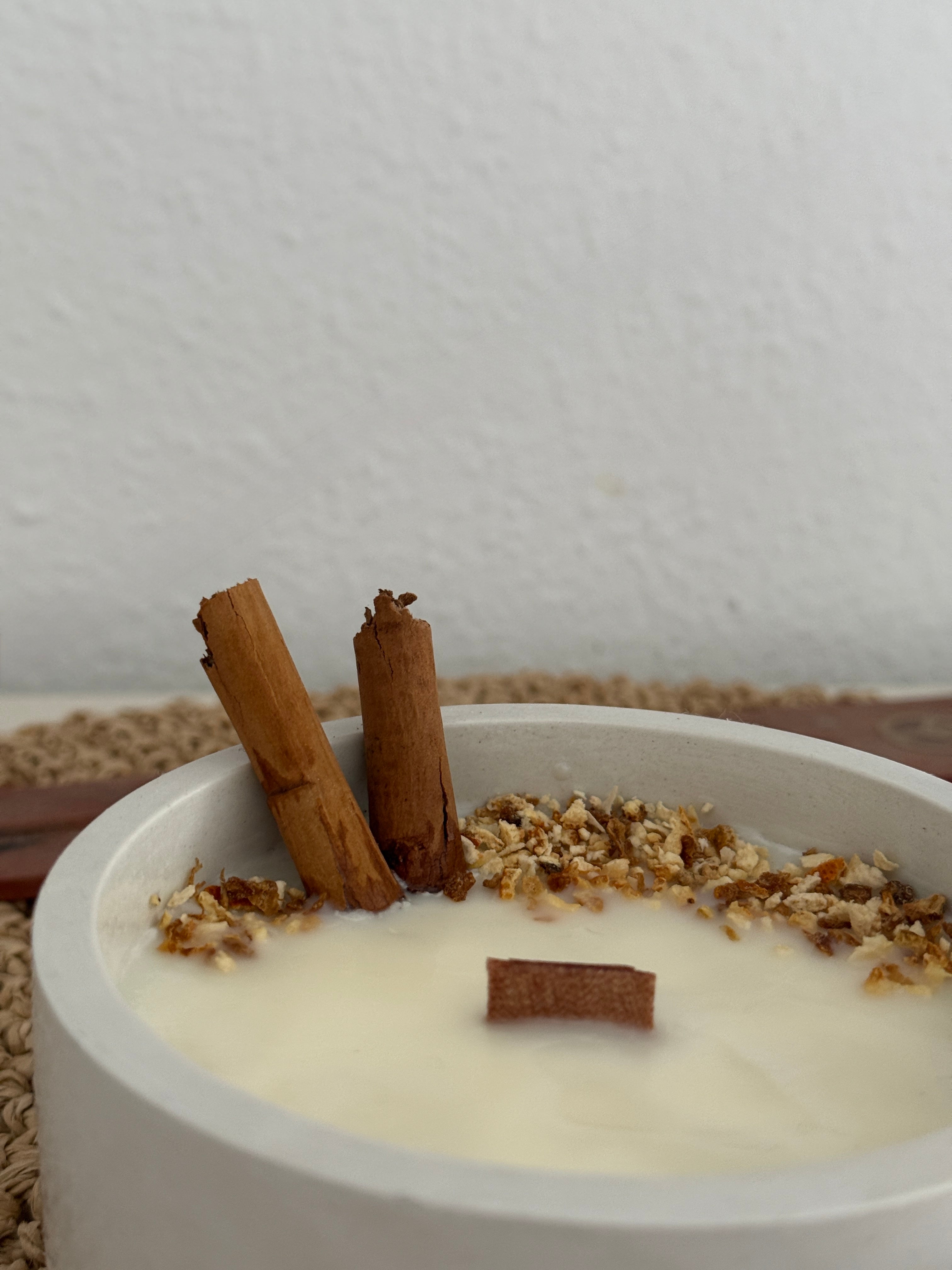 Hogar · Vela aromática Canela y Naranja