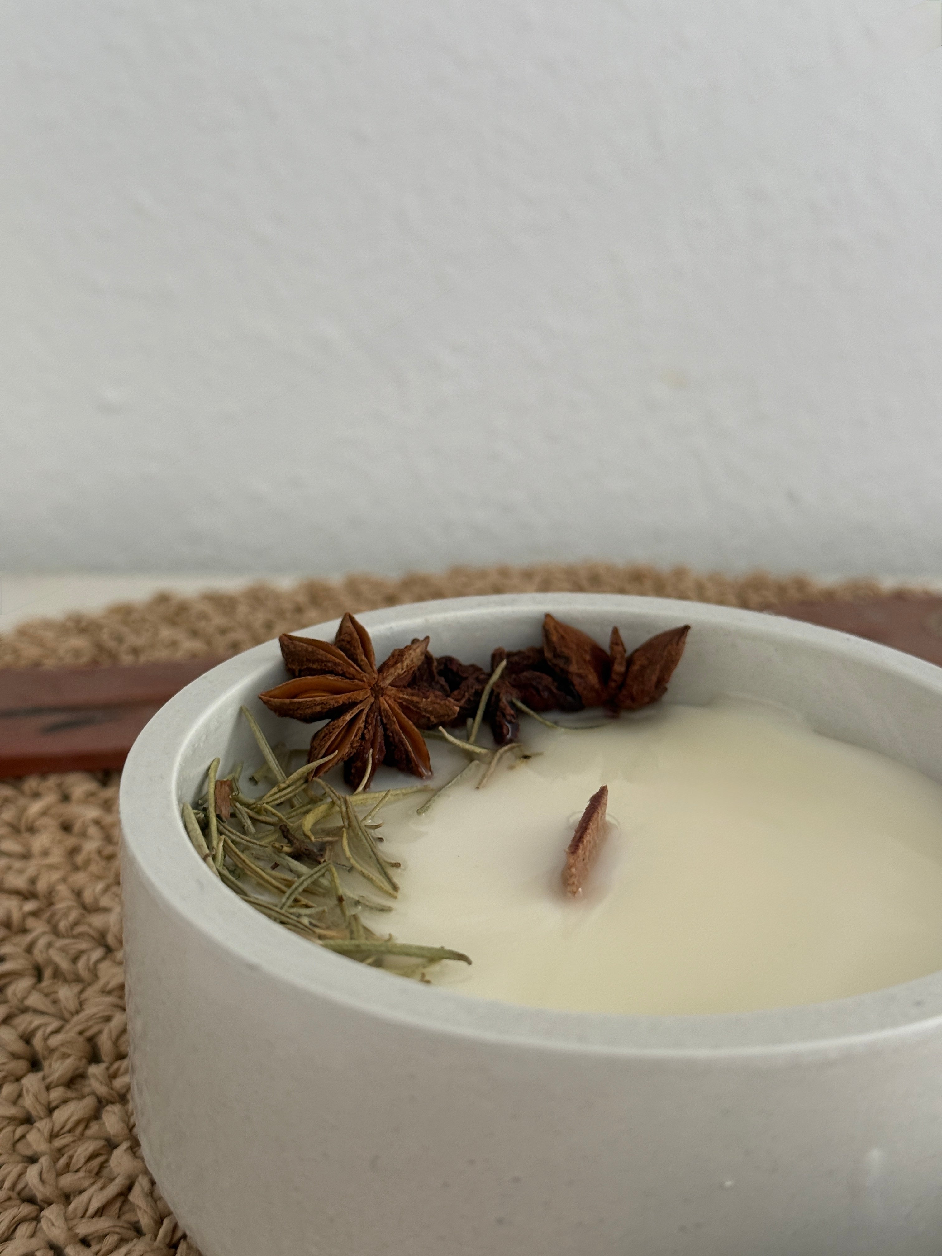 Hogar · Vela aromática de Vainilla